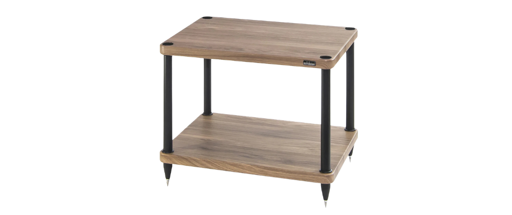 Two-shelf hi-fi rack