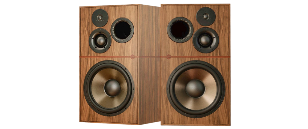 Wood-finish loudspeakers