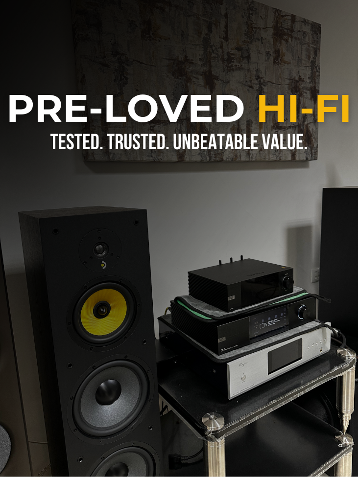 Pre-loved hi-fi, tested, trusted, unbeatable value